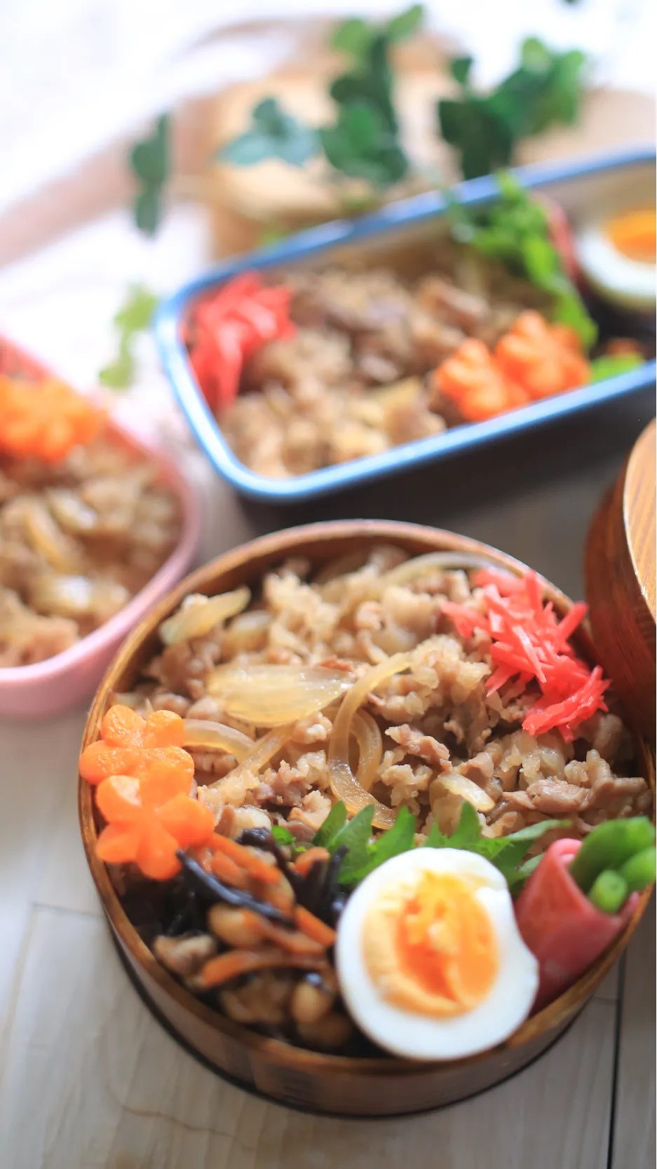 娘ちゃんリクエストの牛丼弁当|ゆいか＊さくママさん