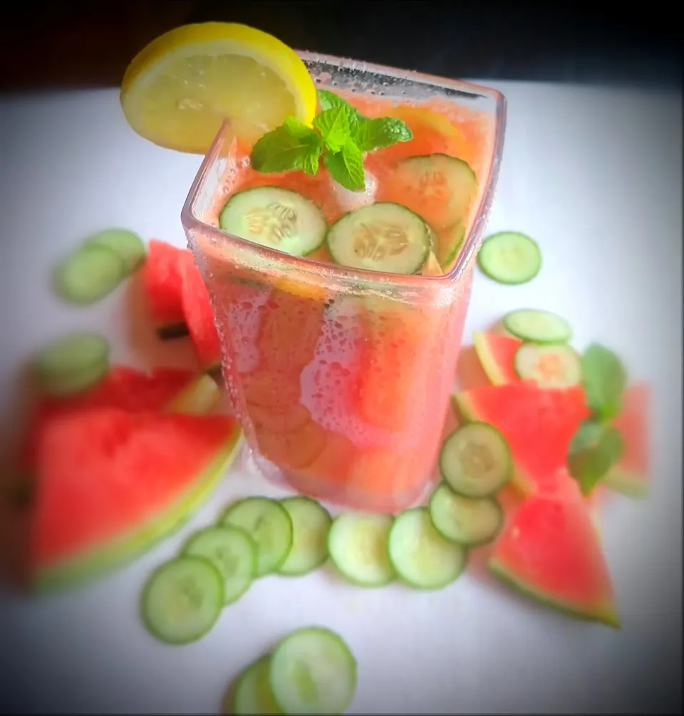 # watermelon cucumber lemonade|nivedhasankar64@gmail.comさん