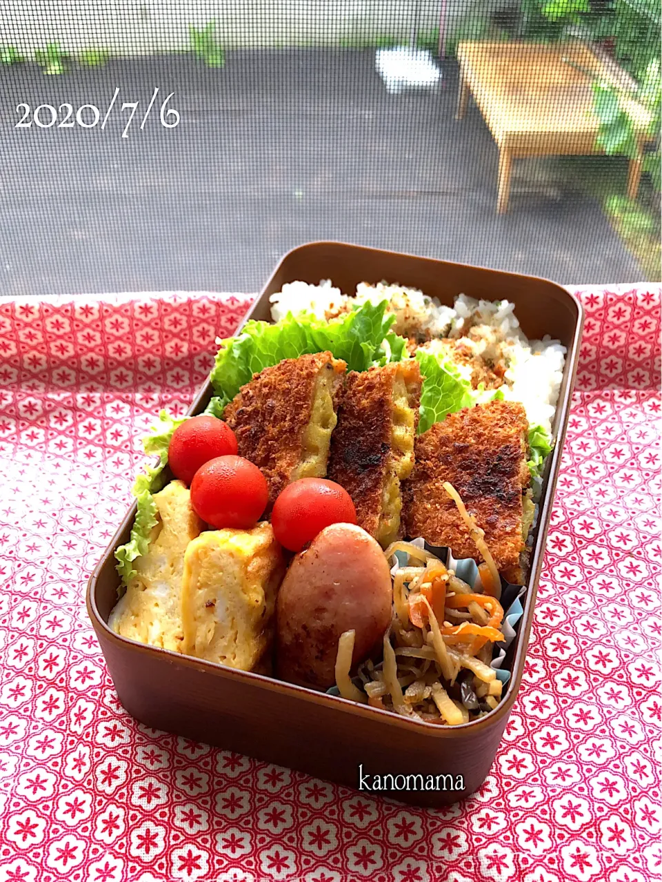 Snapdishの料理写真:兄さん弁当♪カレーコロッケ〜|ゆきさん