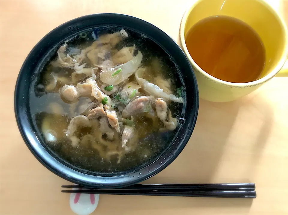 Snapdishの料理写真:風邪引きさんの肉うどん❤️|ミキさん