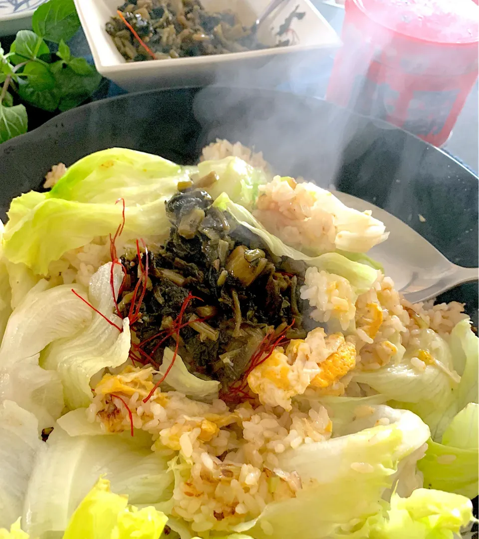 シュトママさんの料理 熊本の高菜古漬けごま油炒め|シュトママさん