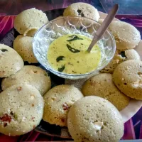 sprout idli & chutney|Sammyさん