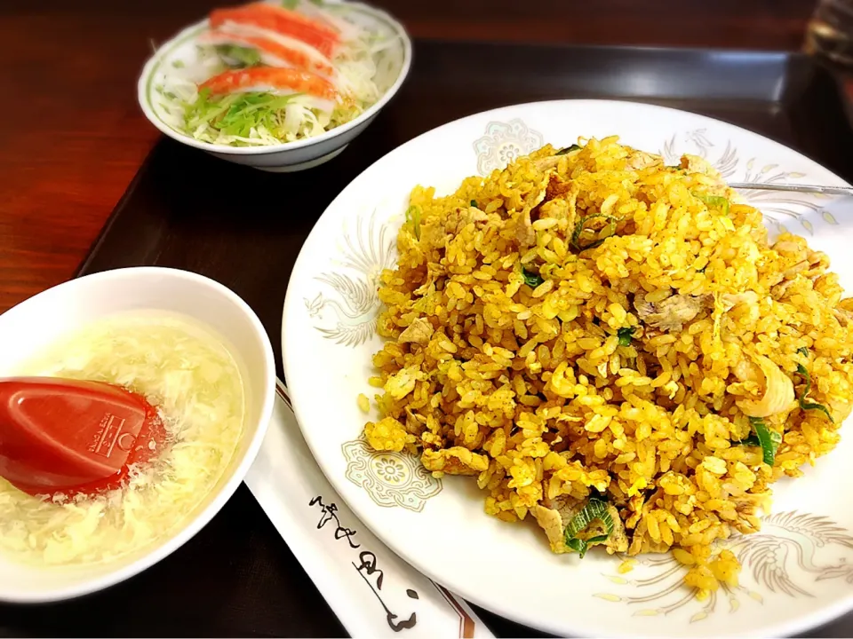 肉入りカレー炒飯 ¥680|Blue Moon Caféさん