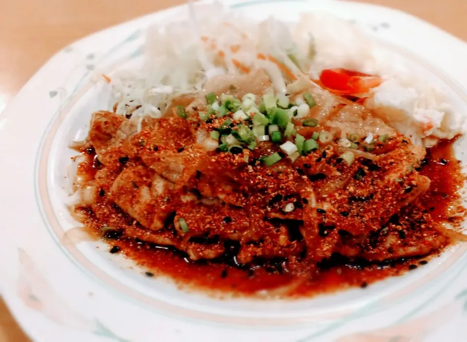 ほんじつのまかない・豚肉の生姜焼き|のも💛さん