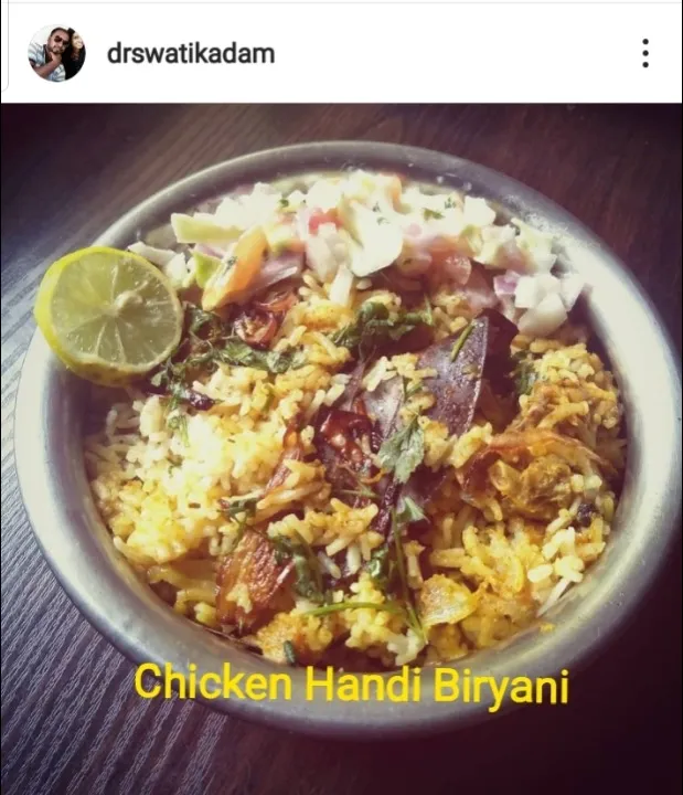 chicken handi biryani|drswatiさん