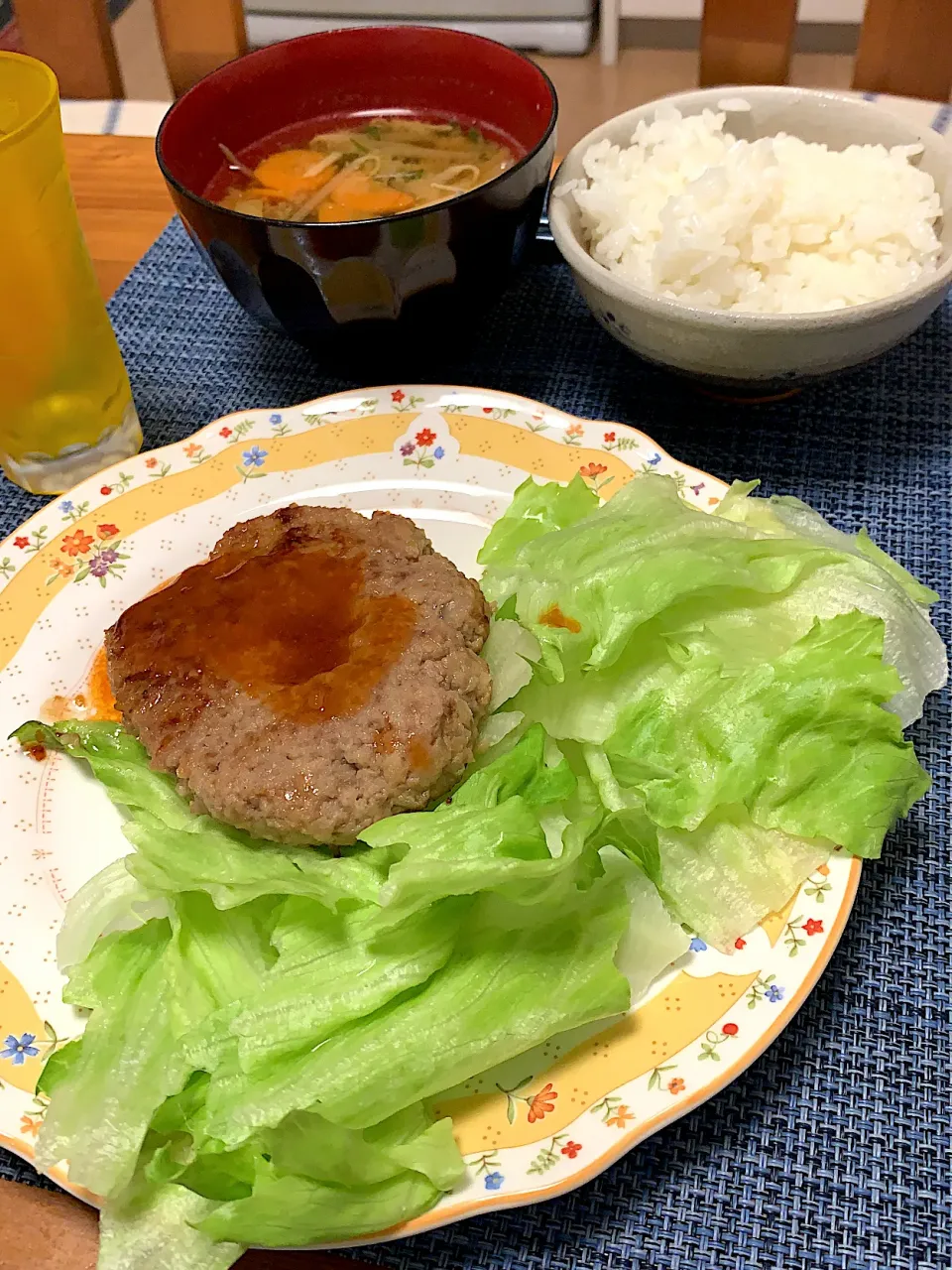 16歳シェフ見習　超久しぶりに　夕食作ってくれました　ハンバーグ|Mzkさん