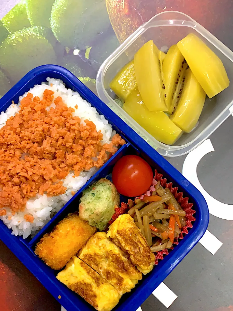 今日の息子のお弁当🍙|クローバー🍀さん