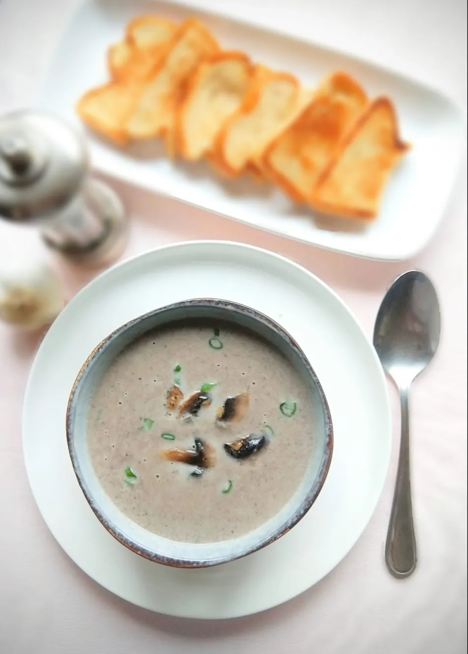 # Cream of mushroom soup 😋|nivedhasankar64@gmail.comさん