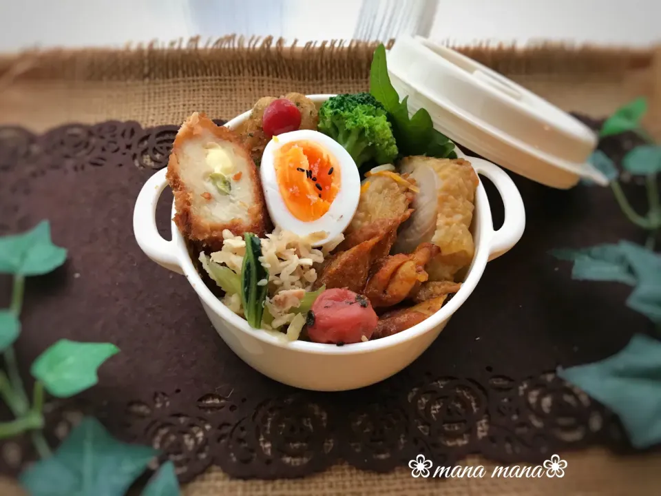 Snapdishの料理写真:今日のお弁当～←誤差ややあり|まなまな♡さん