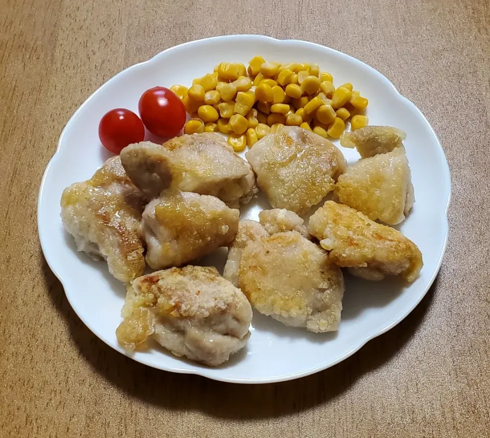 鶏モモ肉の和だし唐揚げ|ナナさん