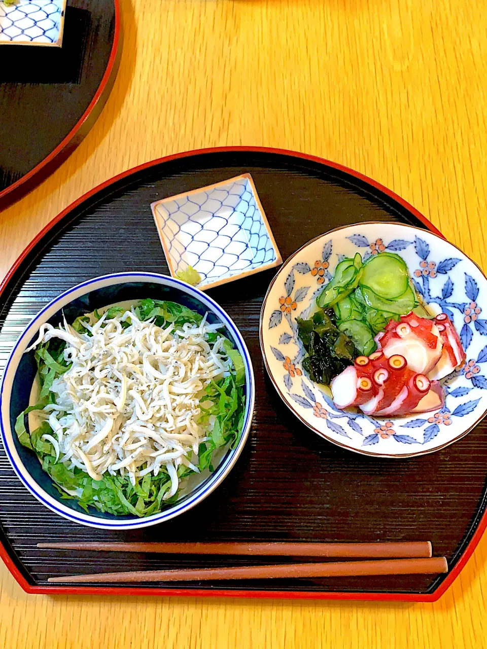 しらす丼で晩御飯|Mikaさん