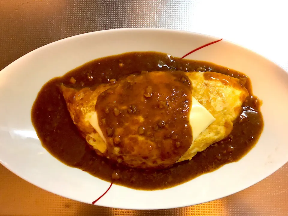 オムカレー|ゆーぞーさん