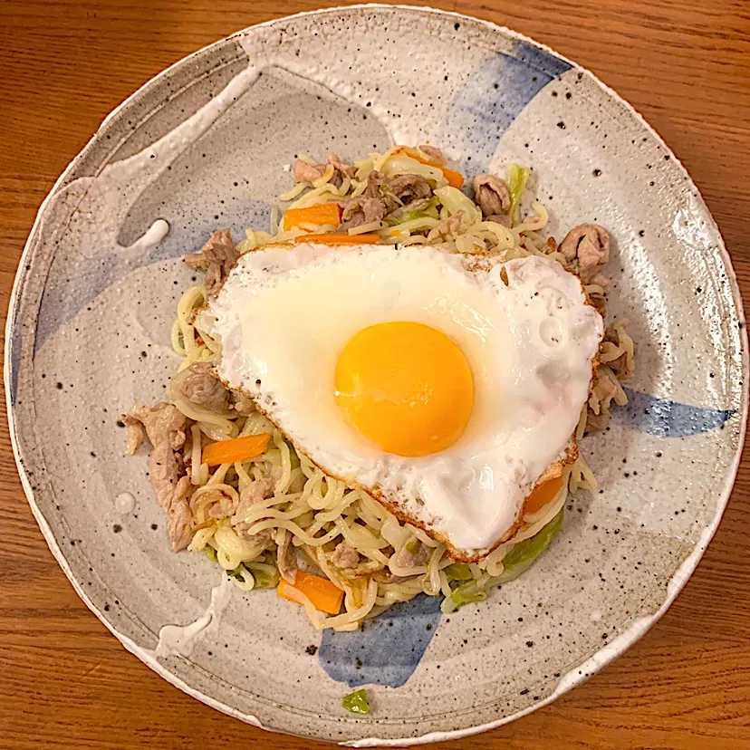 Snapdishの料理写真:塩焼きそば|まゆこさん