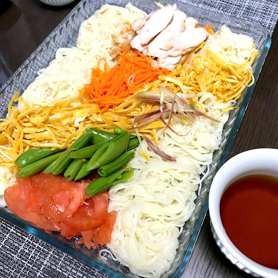 七夕そうめん|コマツ菜さん