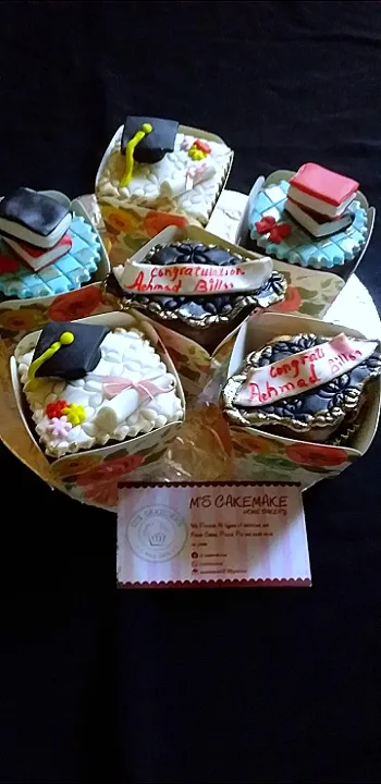 education theme cupcakes|M's cakemakeさん