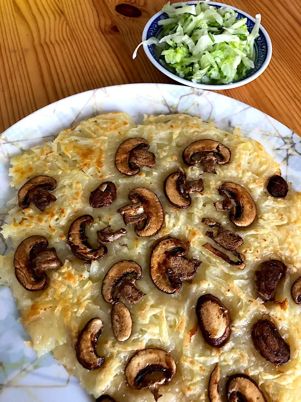 “Hash brown” with mushrooms|MissYumYumさん