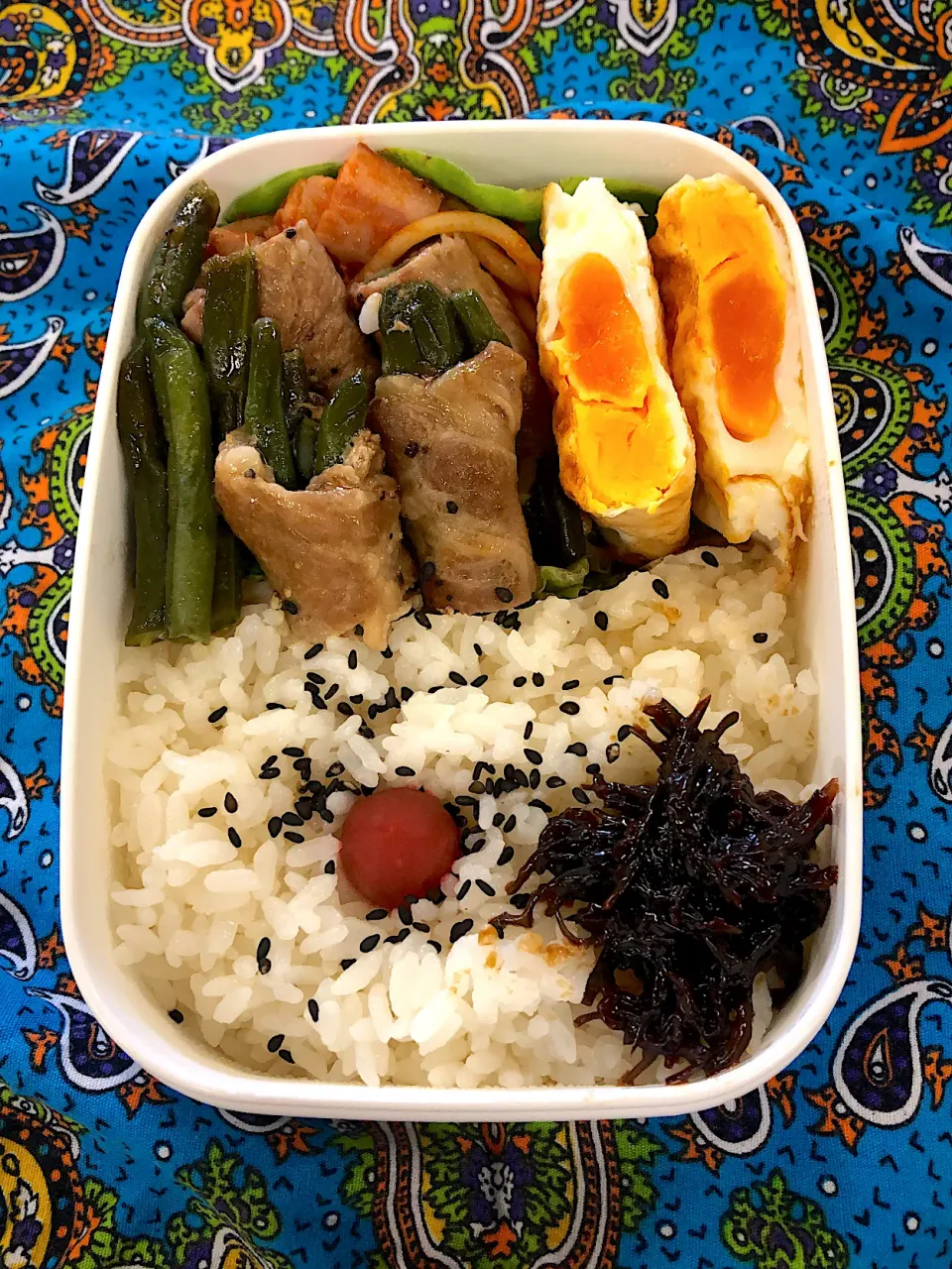 Snapdishの料理写真:超絶朝飯弁当★５【めし】|超絶トルーマン石6さん