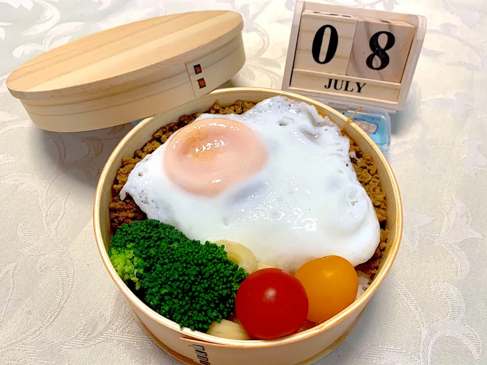 女子高校生弁当　2020/7/8|みんみんさん