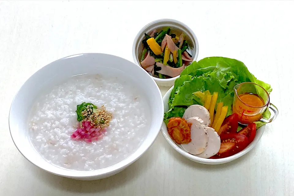 Snapdishの料理写真:今日の朝ご飯♪|かぴかぴさん