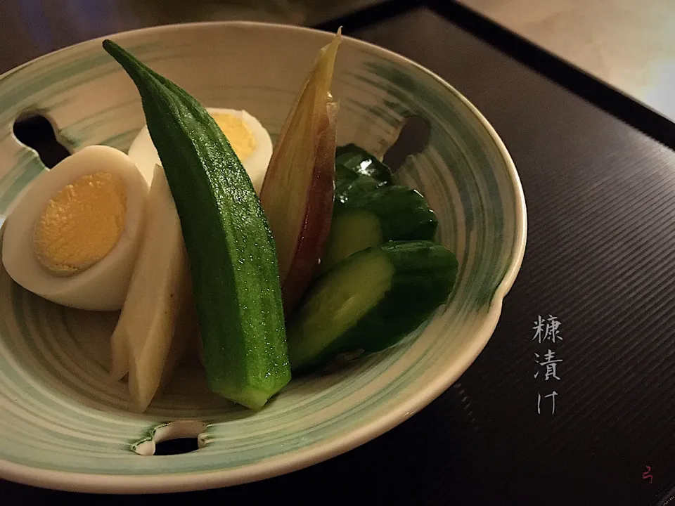 a.fさんの料理 ぬか漬け🍅🥒🥚|yucca@さん