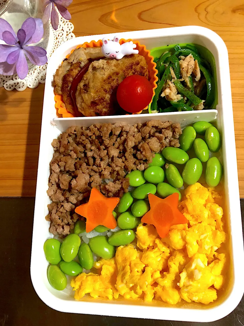 Snapdishの料理写真:35日目 七夕弁当|mikoさん