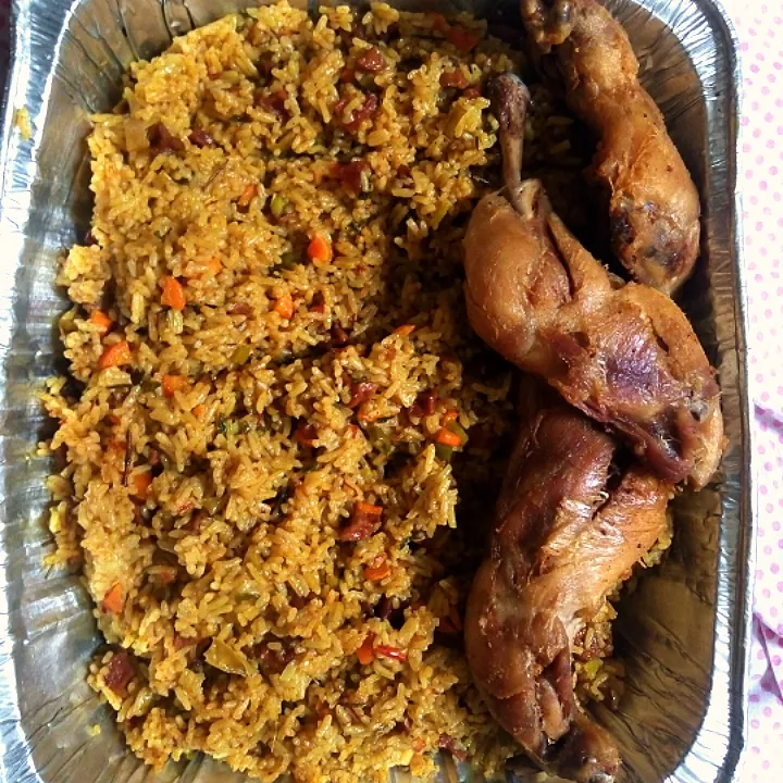 jollof Rice with Chicken|MyFoodpicsさん