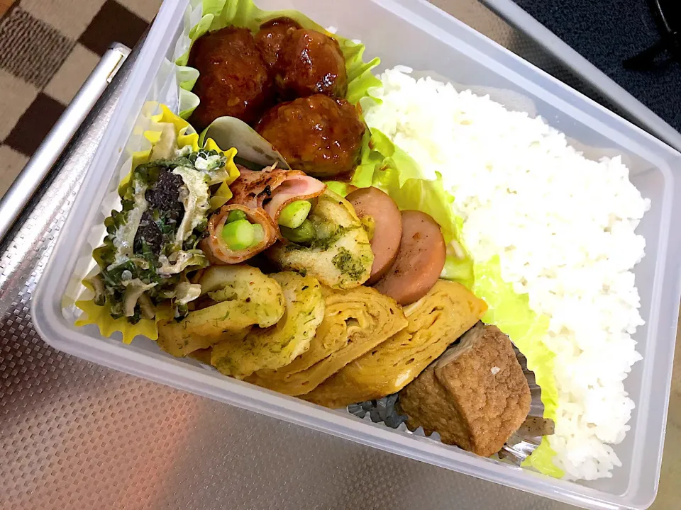 今日の特盛弁当|カラスさん