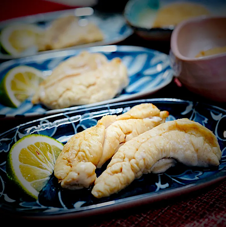 イサキの白子の焼物✨✨✨✨✨✨うまっ、(*´Д｀*)✨💛|イチロッタさん