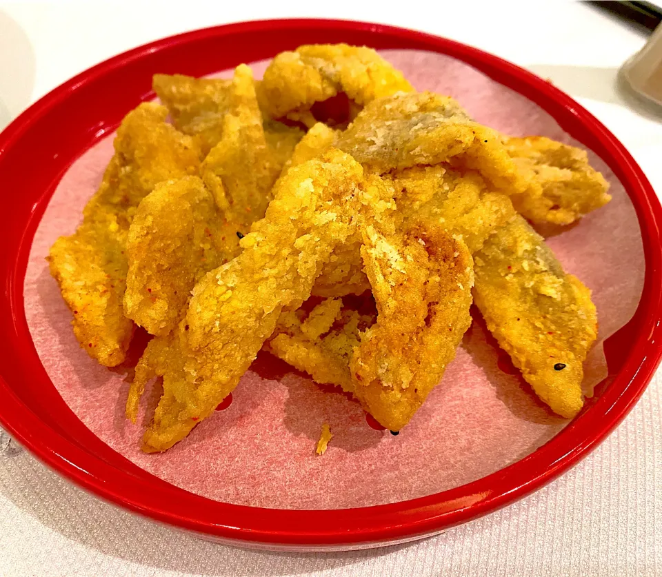 Deep fried Bombay duck fish|skyblueさん