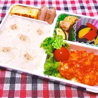 Snapdishの料理写真:娘用お弁当|かか様さん