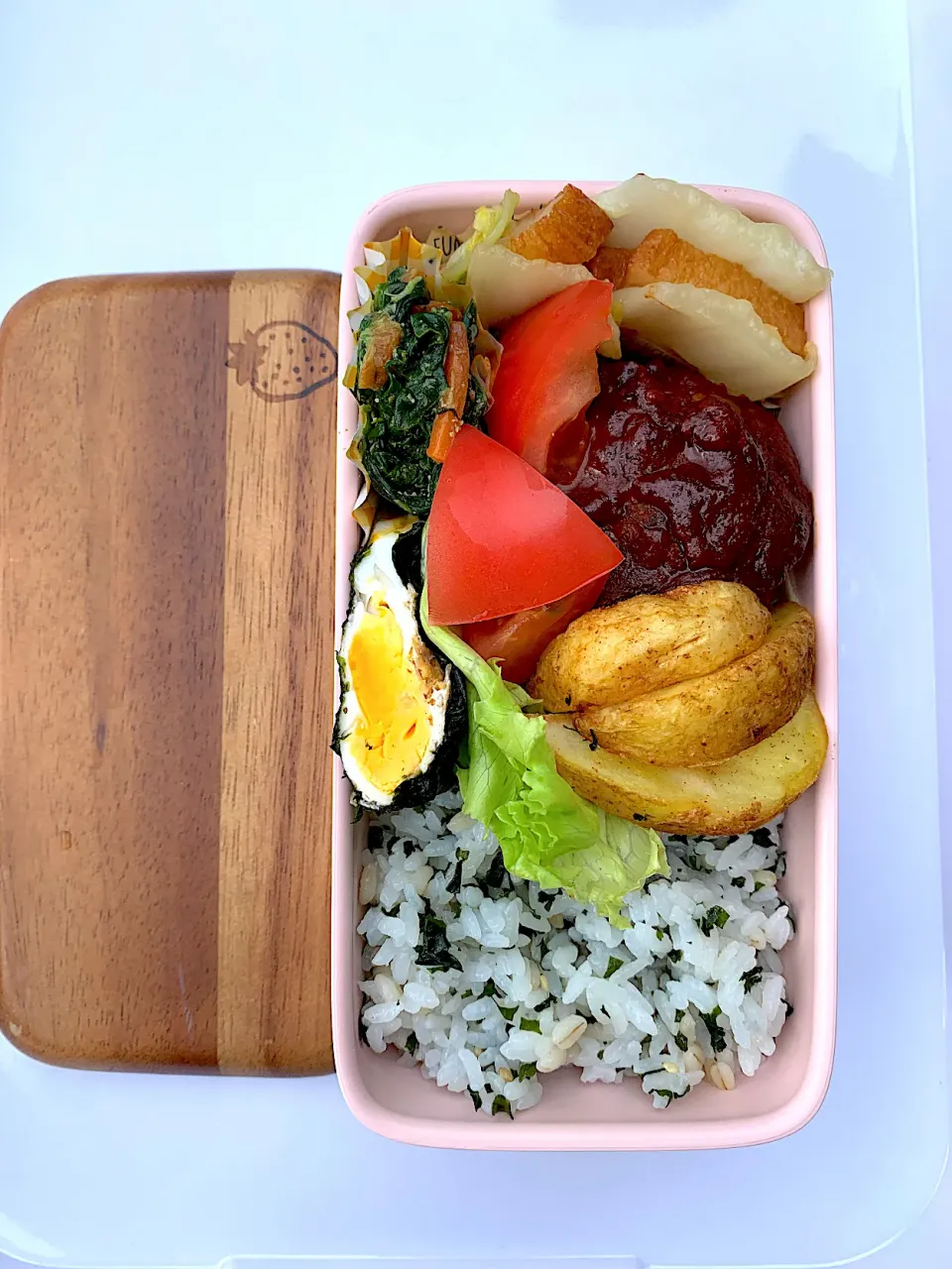 Snapdishの料理写真:2020,7/9 高２娘のお弁当🍱|naoちんさん