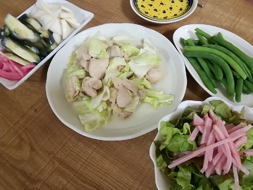 鶏ももキャベツ
晩御飯|ミルコさん