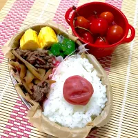 Snapdishの料理写真:牛のしぐれ煮弁当|mamacatさん