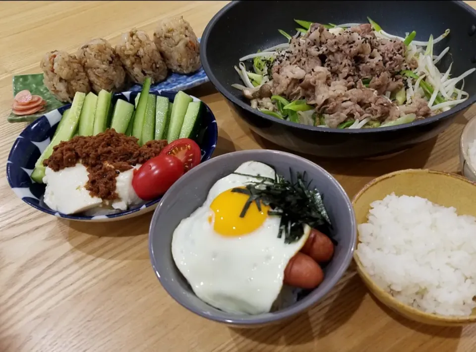 Snapdishの料理写真:晩ごはん|ひんひさん