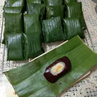 tradisional indonesia food 
nagasari😍|Christine Nataliaさん