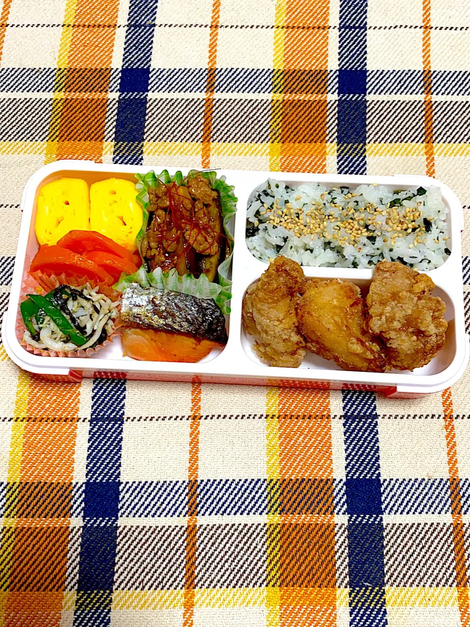 Snapdishの料理写真:💙7月9日お弁当💙|あーさん