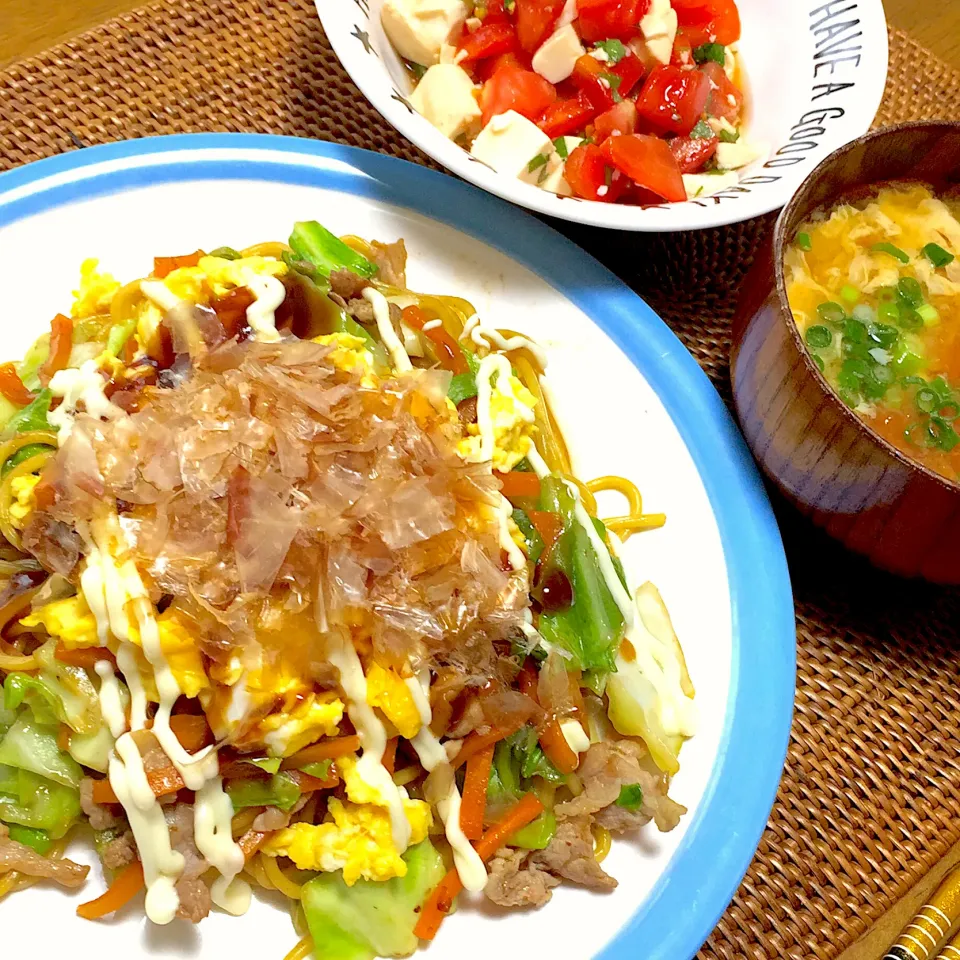 オム焼きそば|トッチーさん