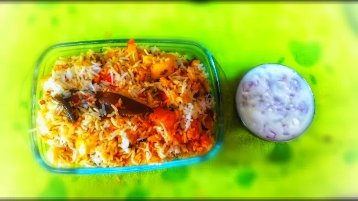 veg dum biriyani|santhaさん