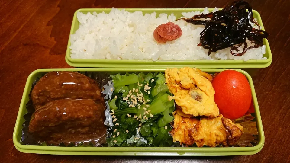 イシイのハンバーグ弁当|りょーさん