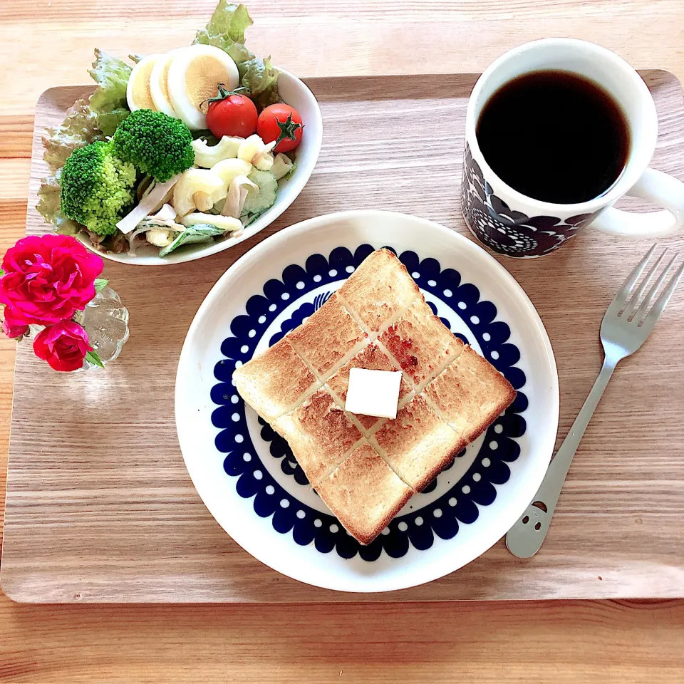 おうちカフェモーニング「銀座に志かわ」のトーストです🍞|Happy suzumeさん