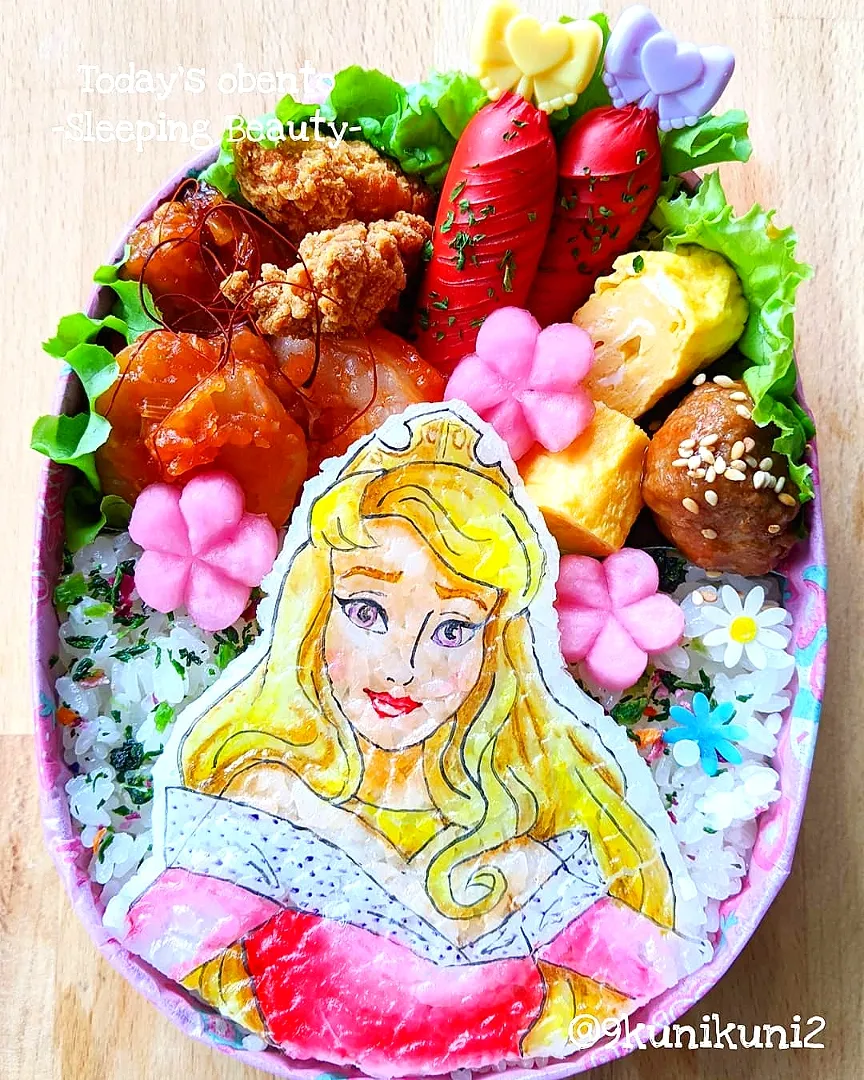 ディズニー弁当|くぅちゃんさん