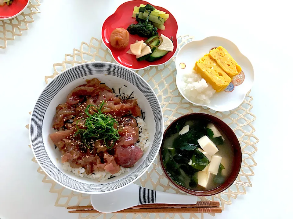 マグロ中落ち丼|Hiさん