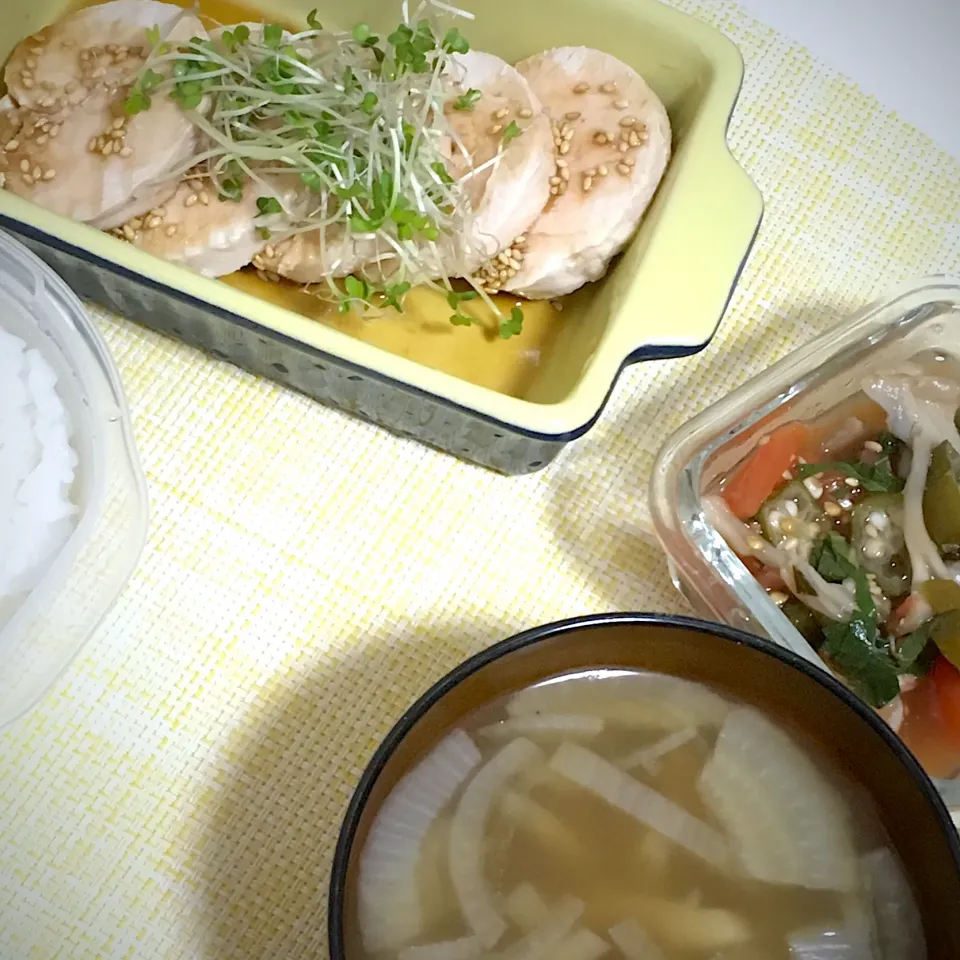 鶏胸ハム　焼肉のたれがけ|aiさん