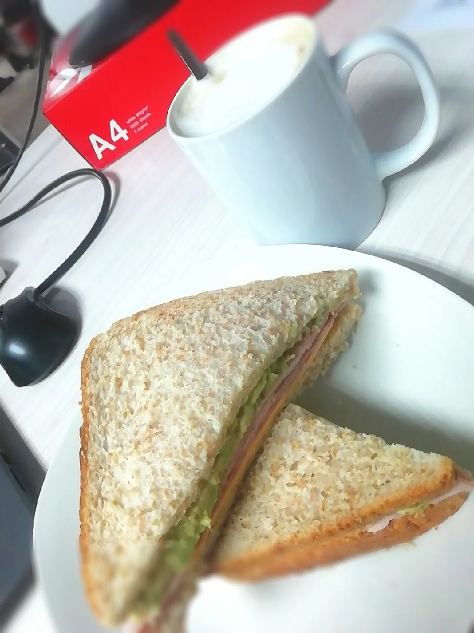 Double ham sandwich|Wasebukhosiniさん