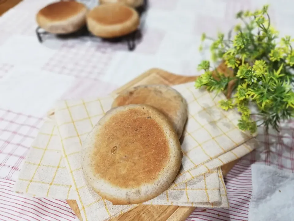 クルミチーズ平焼きパン|ちゃこさん