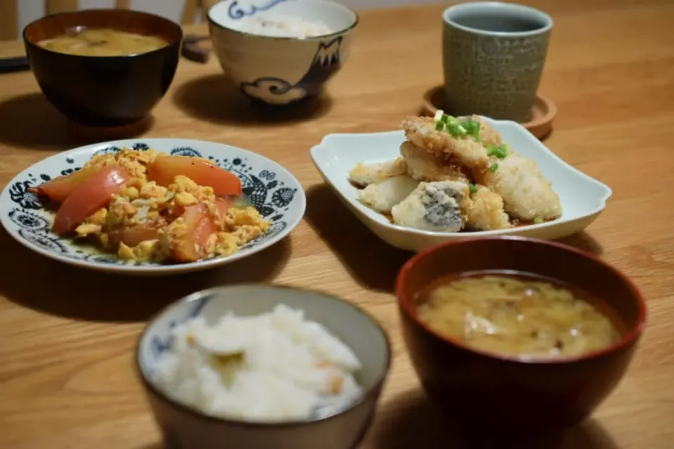 鱈の揚げぽん酢|うにんぱすさん