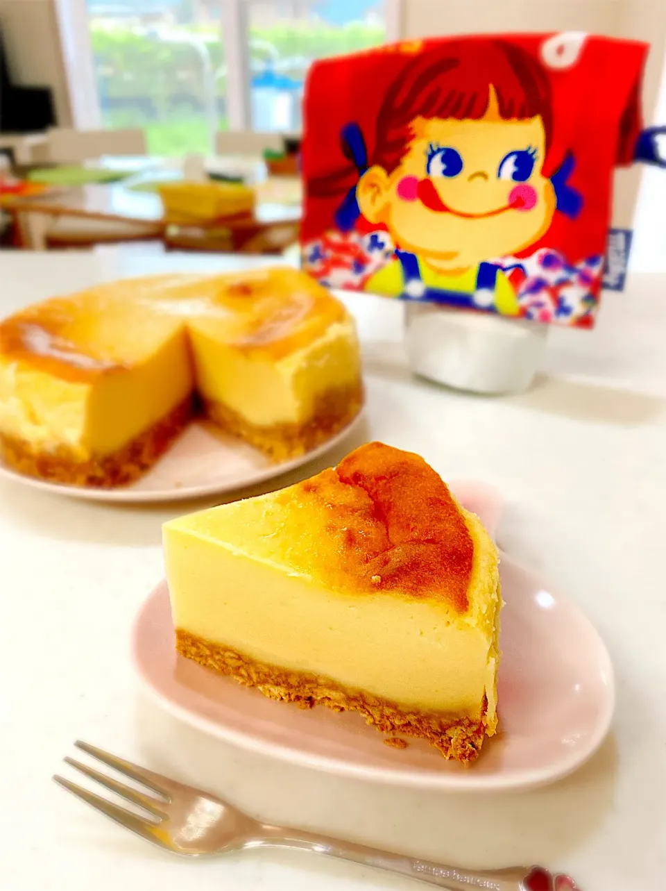 自家製HMで♡チーズケーキ風ヨーグルトタルトケーキ。|ぽき。さん