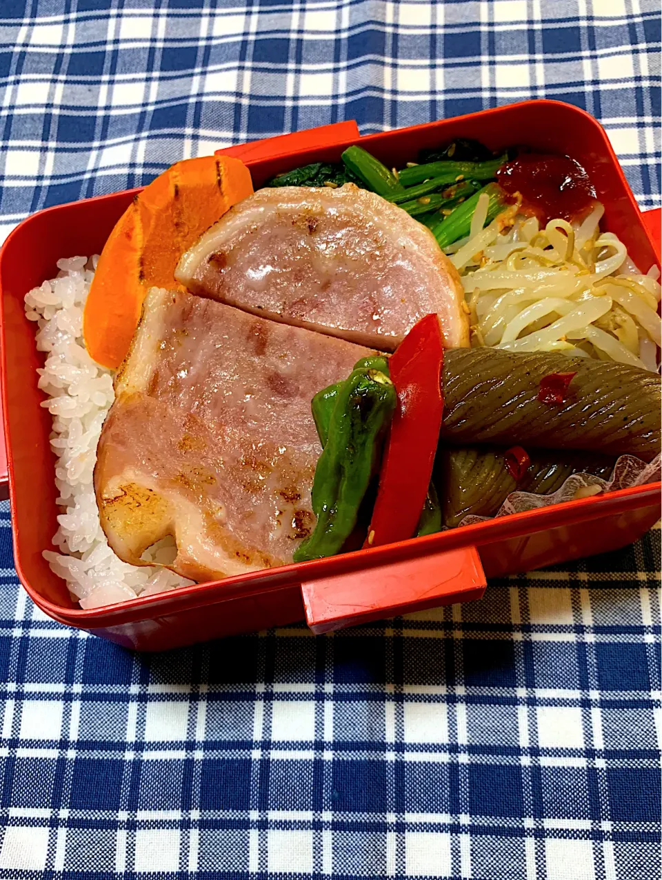 ハムステーキ弁当|kiusoudaiさん