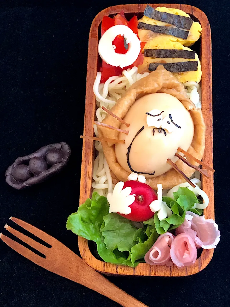 Snapdishの料理写真:ネズミ男キャラ弁|大島愛子さん