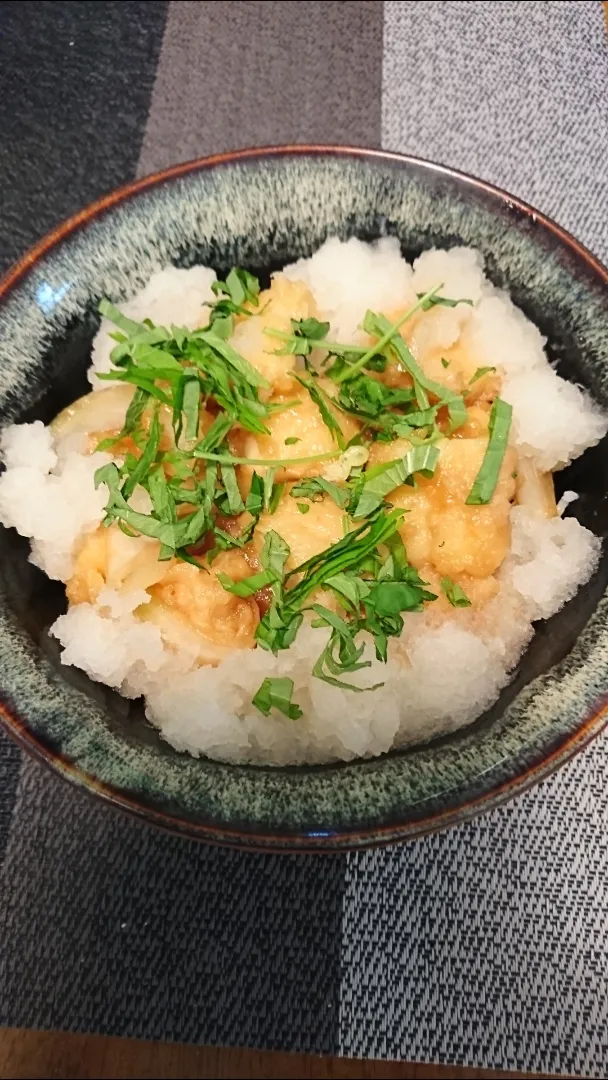 イカ天みぞれ丼☺️|fumichan2310さん